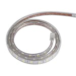 Vattentät SMD 5050 LED Strip 220V 60leds/m Flexibelt bandrep Ljus 1 Meter Vit