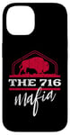 Coque pour iPhone 14 Buffalo NY BFLO Bison Pride – Adoptez le style de vie 716