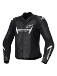 MC-Jakke Alpinestars Stella Faster V3 Dame Svart-Hvit