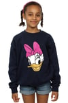 Daisy Duck Head Painted Sweatshirt