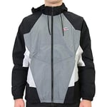 Nike Nsw He Wr JKT WVN Signature Sport Jacket - Smoke Grey/Black/Light Smoke Grey, M