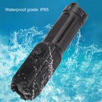 T6 ABS Strong Light Zoom Flashlight USB Rechargeable Outdoor Mini Multi Fun HS