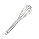 Stainless Steel Hand Whisk Mixer Balloon Egg Milk Beater Kitchen Cooking UK Tool