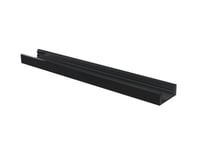 SLIMLINE 7 mm - PROFILE POUR RUBAN LED - 2 m - NOIR..