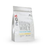 PhD Whey Protein Powder 1kg 100% Vanilla Crème Nutrition Gym Shake