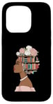 Coque pour iPhone 15 Pro Black History Livre éducatif Melanin Queen Afro Women