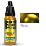 Green Stuff Mystic Gold Chameleon Colorshift Metal Model Paint 17ml 1553