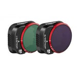 Freewell Hard-Stop Variable Neutral Density Filters for DJI Mini 4 Pro 2-Pack