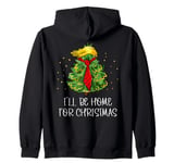 Trump is Home For Christmas Make Christmas Great Again Trump Zip Hoodie