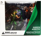 Injustice : Gods Among Us - Green Arrow & Deathstroke - Figurines 10cm DC Collec