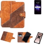 Couverture de téléphone portable pour Meizu Note 8 Case Cover Marron 