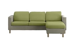 Estoralis | Sumatra | Housse d'assise et de Dossier pour canapé et Fauteuil | Tissu Super élastique C/ 05 Vert | Taille L (Entre 50-85 cm x 95-130 cm et 10-20 cm de Haut) | Super réglable