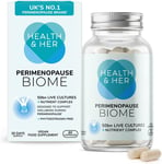 Health & Her Perimenopause Biome 50Bn Live Cultures Supplements for Women - Supp