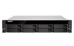 QNAP TS-883XU NAS Rack (2U) Intel® Xeon® E-2124 8 GB DDR4 QNAP Turbo System Svart