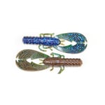 X-Zone Muscle Back Finesse Craw 3.25" 8,2cm 8pc - Okeechobee Craw