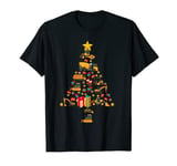 Excavator Construction Christmas Truck Crane Dumper Fan T-Shirt