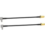 Bluecloud SMA naaras - TS9 -adapterikaapeli, 2-pack