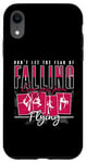 iPhone XR Don't Let The Fear Of Falling Keep You Aerial Hoop Aerialist Case