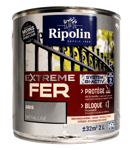 Peinture Fer RIPOLIN "Gris Métallisé" 2L