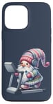 iPhone 13 Pro Max Fitness Gnome On Treadmill Running Machine For Women And Gym Case