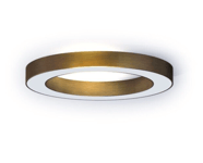 Panzeri - Applique murale / Plafonnier LED - Silver Ring Bronze Ø 78cm