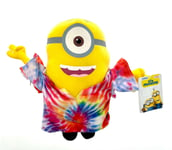 Peluche Minion Hippie Original Considérablement Réduit Hippies 16 CM