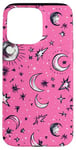 Coque pour iPhone 15 Pro Max Aura Coque de téléphone esthétique rose - Motif super mignon