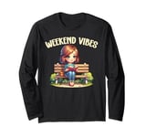 Weekend Vibes for the Independent Women Apparel Long Sleeve T-Shirt