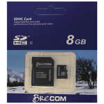 Brecom Minnekort Micro SD m/ adapter 8 GB