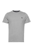 Crew Neck T-Shirt Grey Fred Perry