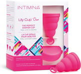 Intimina Lily Cup One - The Collapsible Menstrual Cup for Beginners, Period Cup