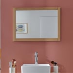 Miroir rectangulaire en bois 50 x 70 cm ATOLL