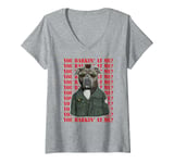 Womens Pets Rock Classic Film Character You Barkin' At Me Dog V-Neck T-Shirt