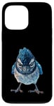 Coque pour iPhone 13 Pro Max Geai bleu