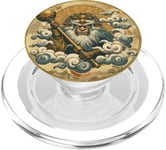 Sun Wukong Monkey King Chinese Mythology Warrior PopSockets PopGrip for MagSafe