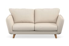 Trend Lyx 2-seter Sofa - Beige Kordfløyel 2 seter sofa