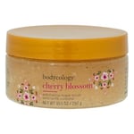 Bodycology Cherry Blossom Exfoliating Sugar Scrub For Women 10.5 oz Scrub