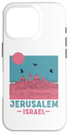 iPhone 16 Pro Jerusalem Souvenir Israel Skyline Jewish Israeli Women Men Case