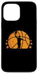 Coque pour iPhone 13 Pro Max Basket-ball Dunking Sport America États-Unis