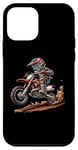 iPhone 12 mini Kids Dirt Bike Motocross Rider Racing Boys Girls Bikers Case