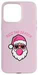 iPhone 15 Pro Max Christmas Santa Pink Rizz The Season Pink Gum Case