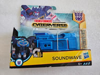 2017 HASBRO TRANSFORMERS CYBERVERSE - SOUNDWAVE NIB