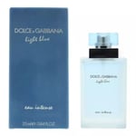 Dolce & Gabbana Light Blue Eau intense Eau de Parfum 25ml Spray For Her - NEW.