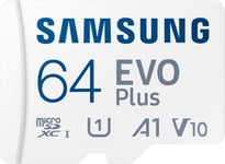 Samsung EVO Plus micro SD minnekort (64GB)