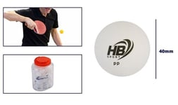 Set 60 Pièces Boules Ping Pong Tennis Table Tennis Blanches Dfh