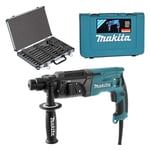 MAKITA MACHINES Perforateur burineur HR2470 SDS-Plus 780W + Coffret 17 pièces D-42444