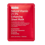 By Wishtrend Natural Vitamin Enhancing Sheet Mask Ansiktsmask