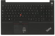 Primax - Ersättningstangentbord För Bärbar Dator - Med Trackpoint - Bakgrundsbelyst - Azerty - Fransk - Svart - Fru - Med Övre Skydd - För Thinkpad E15 Gen 2 20Td, 20Te