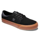 DC Shoes Trase Chaussures en Daim pour Homme Basket, Noir/Gris/Blanc, 36 EU