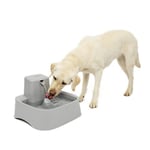 PetSafe Fontaine Drinkwell 7,5 litres Adaptée aux Grandes Races de Chiens et Plusieurs Animaux de Compagnie, Différents flux - Filtres anti-odeurs et mauvais goût inclus – Facile à Nettoyer - Sans BPA